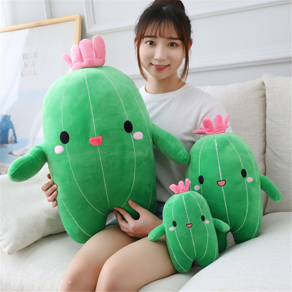 Simulation Plant Cactus Plush Toy Long Sleeping Pillow