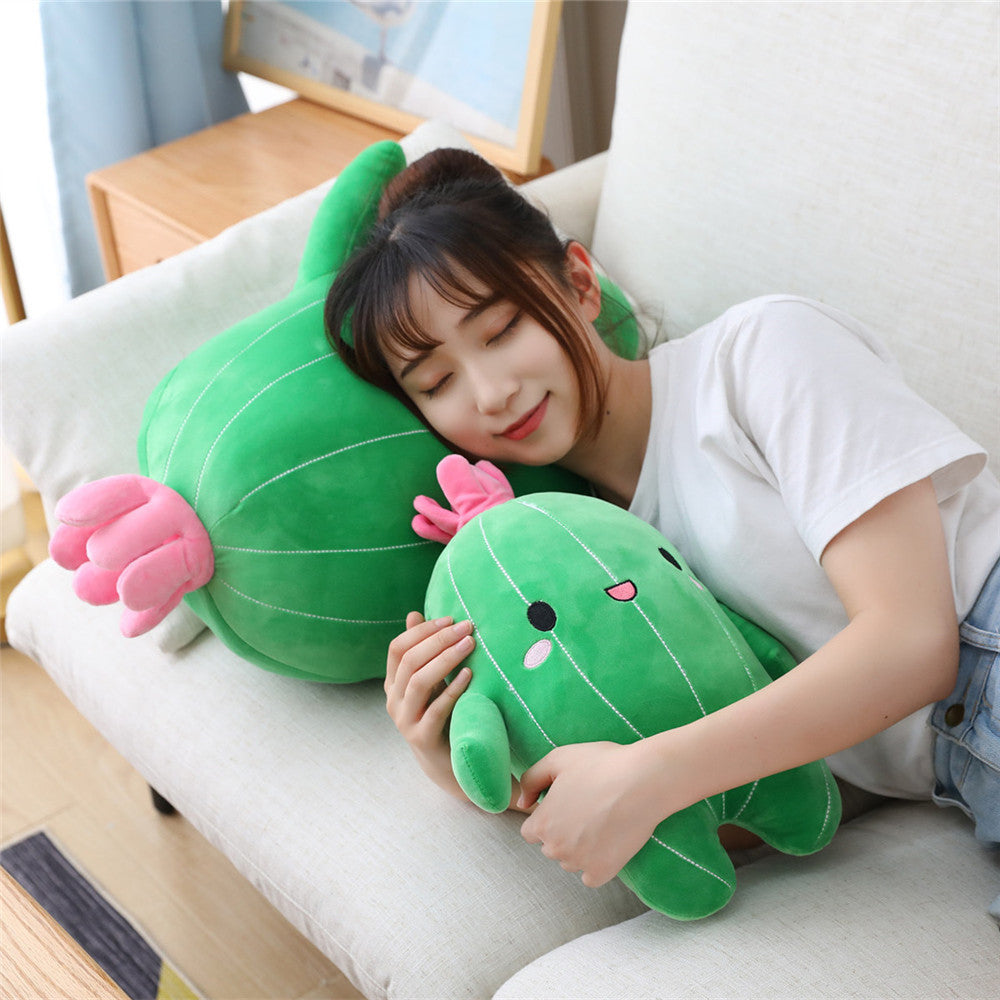 Simulation Plant Cactus Plush Toy Long Sleeping Pillow
