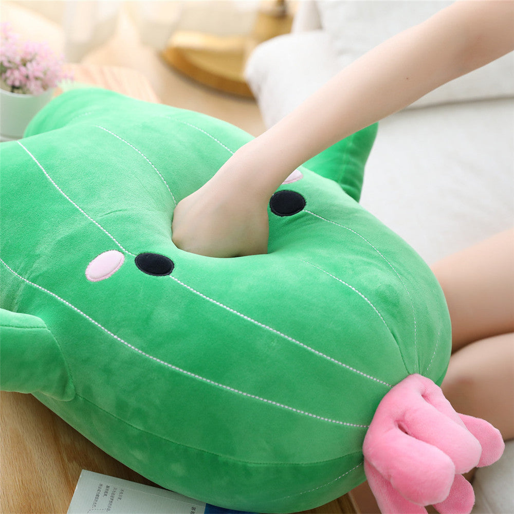 Simulation Plant Cactus Plush Toy Long Sleeping Pillow
