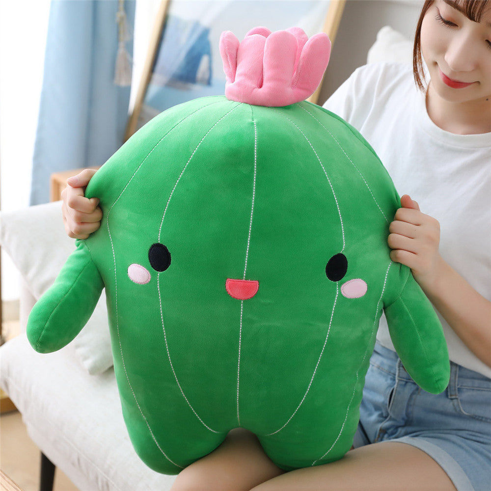 Simulation Plant Cactus Plush Toy Long Sleeping Pillow