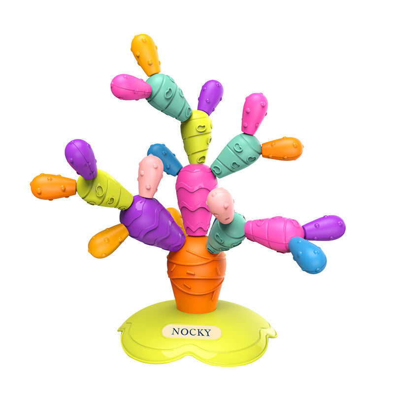 Variety Magnetic Cactus Building Blocks Toy