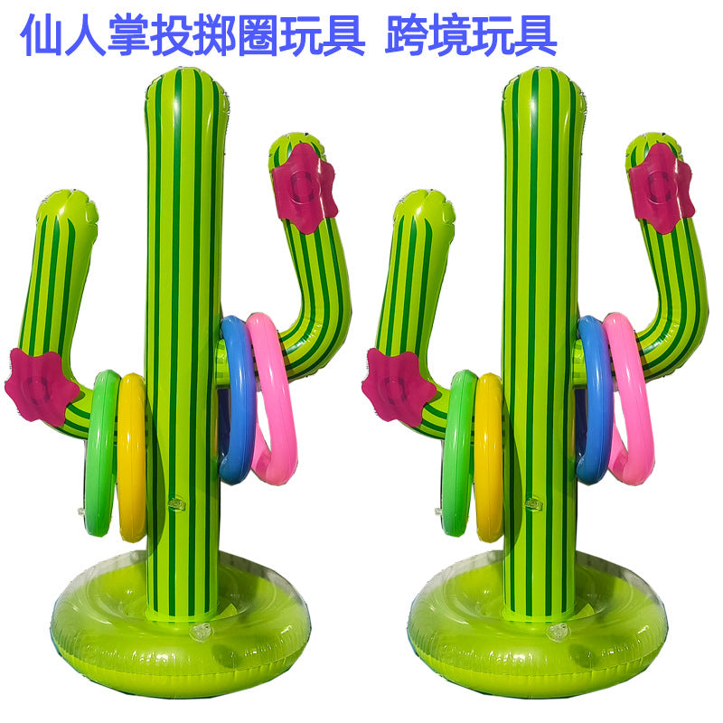 Game Throwing Toy Inflatable Cactus
