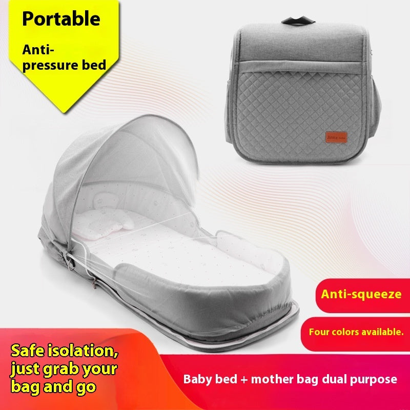 Baby Bed In Bed Newborn Baby Folding Portable Bed