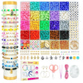 20-Color Clay Bead Material Kit 5,000 Pieces DIY Craft Set
